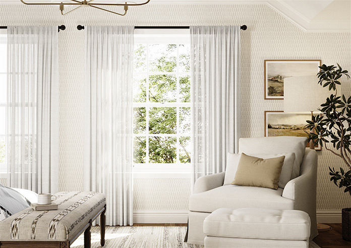 Tanami Voile, Glacier Grey - Made to Measure Curtains - Image 3